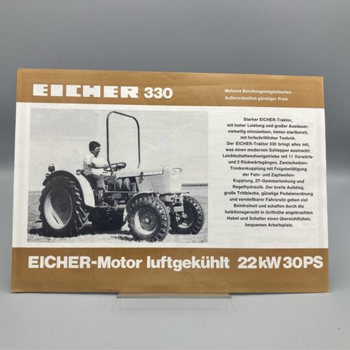 EICHER Prospekt Traktor 330