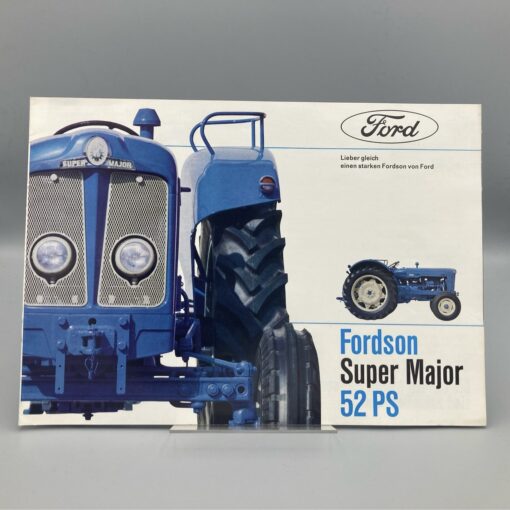 FORDSON Prospekt Traktor Super Major