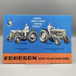 FORDSON Prospekt Traktor DEXTA, SUPER Major