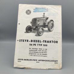 1. Prospekt von STEYR Traktor Typ 180