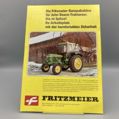 FRITZMEIER Prospekt Europakabine für JOHN DEERE-Traktoren