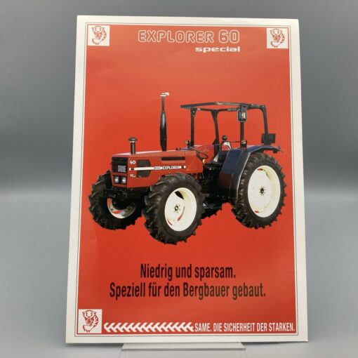 SAME Traktor Explorer 60 special