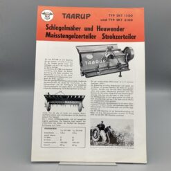 TAARUP Schlegelmäher, Heuwender, Maisstengelzerteiler, Strohzerteiler