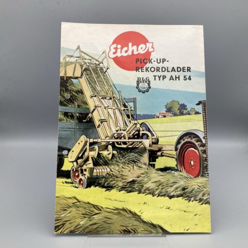 EICHER Prospekt Pick-Up Rekordlader AH54