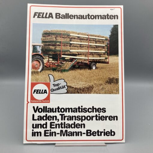 FELLA Prospekt Ballenautomaten