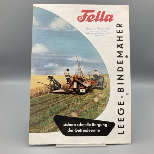 FELLA Prospekt Bindemäher "Leege"