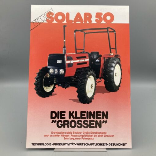 SAME Prospekt Traktor SOLAR 50