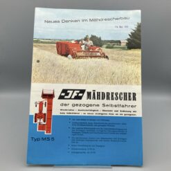 -JF- Prospekt Mähdrescher MS5