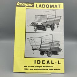 KEMPER Prospekt Ladewagen "Ladomat"
