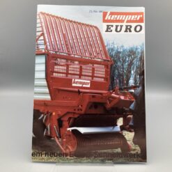 KEMPER Prospekt Lade- u. Silierwagen "EURO"