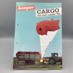 KEMPER Prospekt Lade- u. Silierwagen "Cargo"