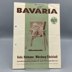 BAVARIA Prospekt Rübenschneider