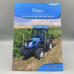 LANDINI Prospekt Traktoren Serie Rex