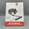 McCormick IHC Prospekt Heck-Anbaumäher