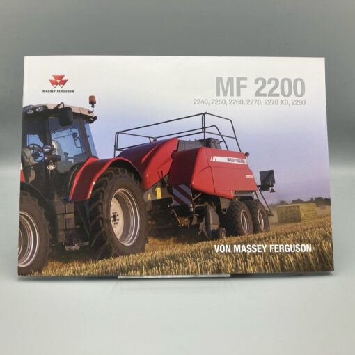 MASSEY-FERGUSON Prospekt Großballenpressen