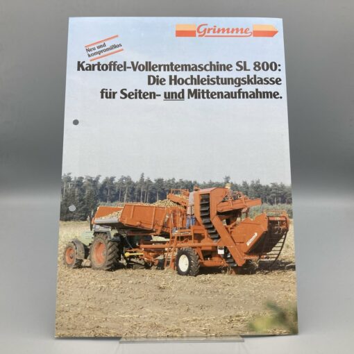 GRIMME Prospekt Kartoffel-Vollerntemaschine