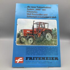 FRITZMEIER Prospekt Traktorkabine System 1000