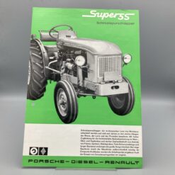 PORSCHE-DIESEL RENAULT Prospekt Traktor Super 5 S