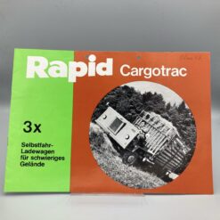 RAPID Prospekt Selbstfahr-Ladewagen "Cargotrac"