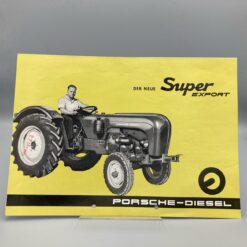 PORSCHE-DIESEL Prospekt Traktor Super Export