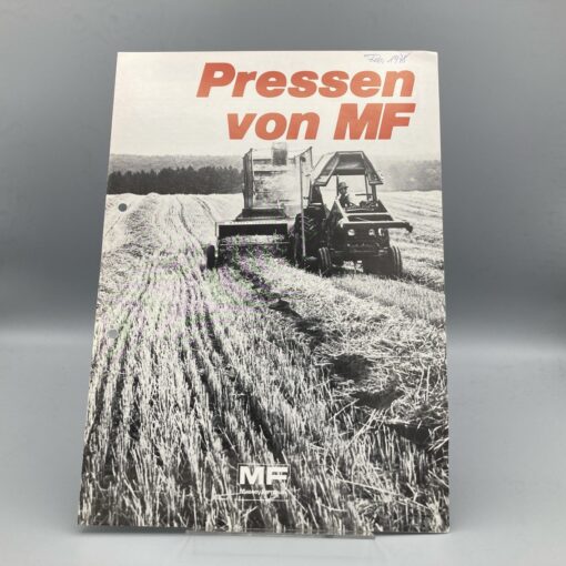 Presse MASSEY-FERGUSON Prospekt