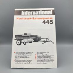 IHC Prospekt Hochdruck-Sammelpresse 445
