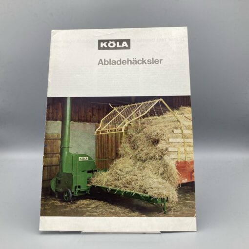 KÖLA Prospekt Abladehäcksler