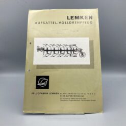 LEMKEN Prospekt Aufsattel-Volldrehpflug