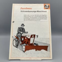 JACOBSEN Prospekt Schneeräumungs-Maschine