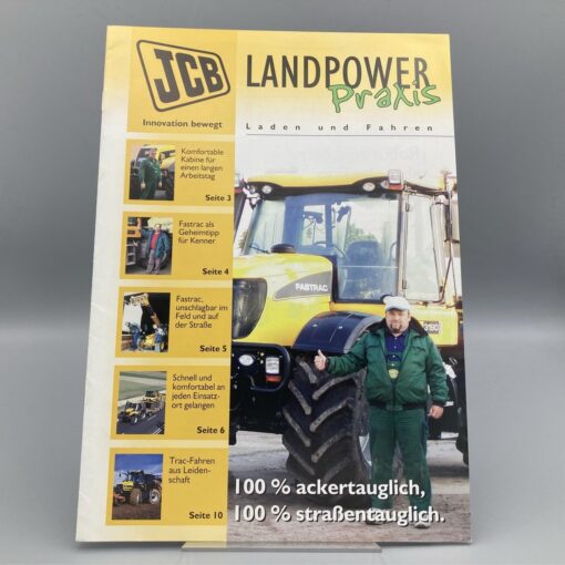 JCB Firmenzeitung "Landpower Praxis"