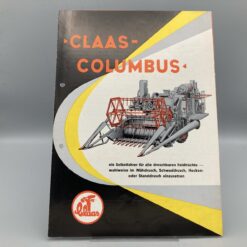 Columbus claas prospekt mähdrescher