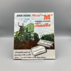 JOHN DEERE Prospekt Traktor Model "M"