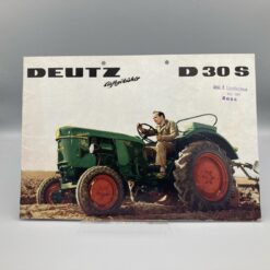 DEUTZ Prospekt Schlepper D30S