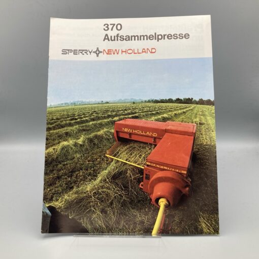 Sperry NEW HOLLAND Prospekt Aufsammelpresse