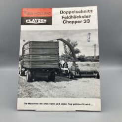 NEW HOLLAND CLAYSON Prospekt Feldhäcksler Chopper