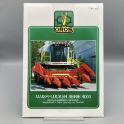 OROS Prospekt Maispflücker Serie 4000