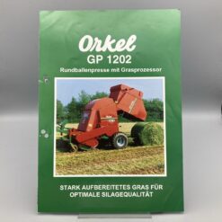 ORKEL Prospekt Rundballenpresse