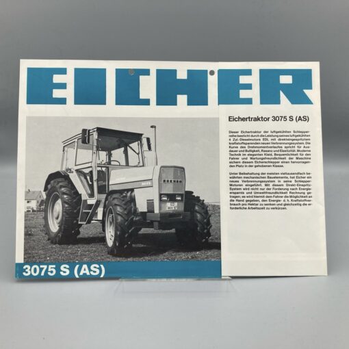 EICHER Prospekt Traktor