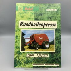 ORKEL Prospekt Rundballenpresse