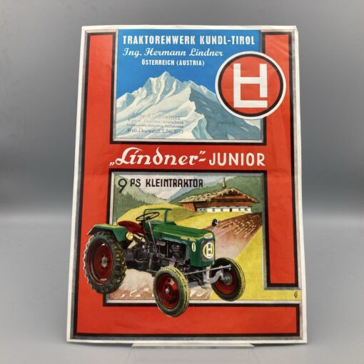 LINDNER Prospekt Traktor Junior