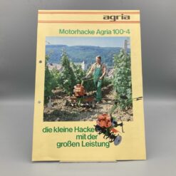 AGRIA Prospekt Motorhacke