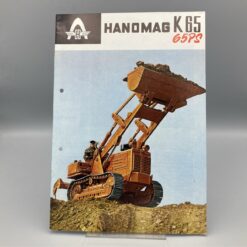 HANOMAG Prospekt Raupenschlepper K65