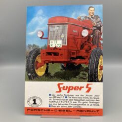 PORSCHE-DIESEL-RENAULT Prospekt Traktor Super 5