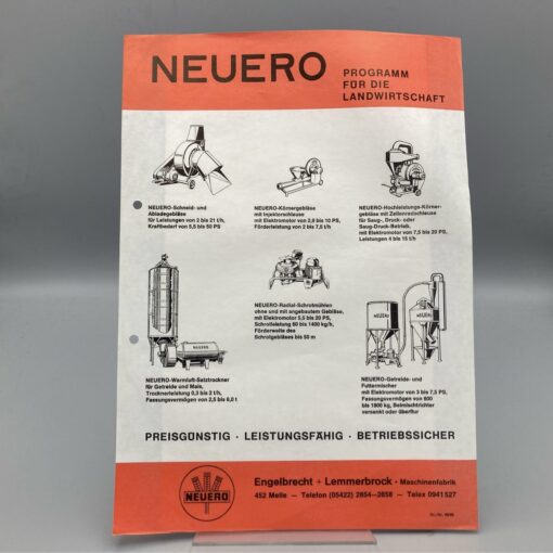 NEUERO Prospekt Programm
