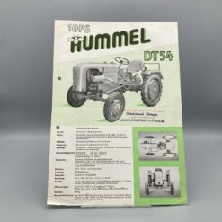 HUMMEL Prospekt Schlepper