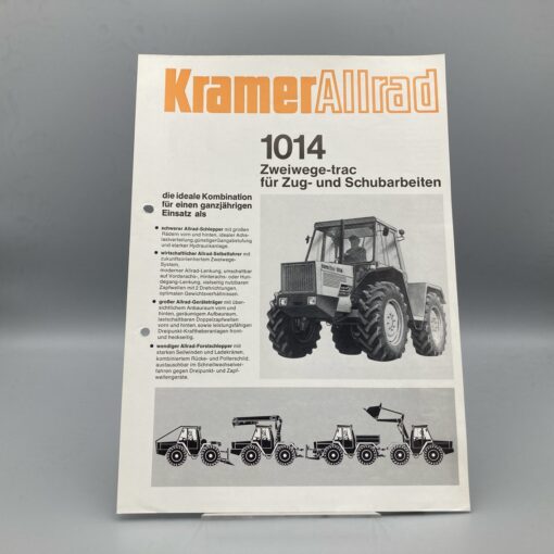 KRAMER Prospekt Zweiwege-trac 1014