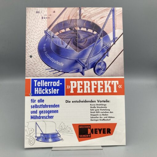 MEYER Prospekt Tellerrad-Häcksler