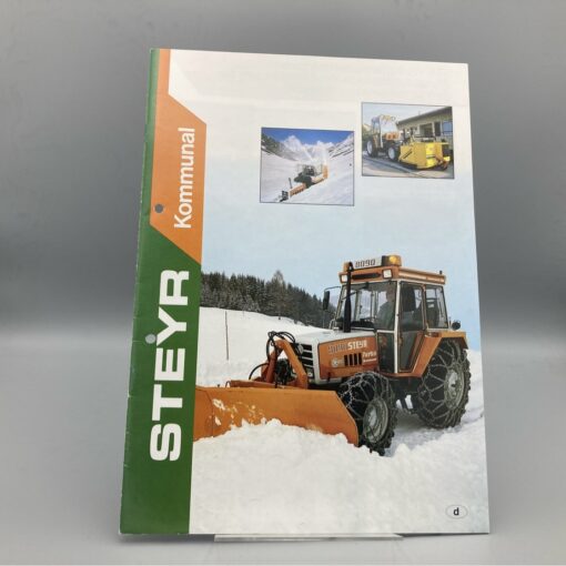 STEYR Prospekt Traktor Kommunal