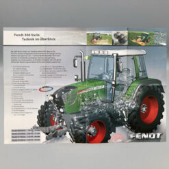 FENDT Poster Traktor 300 Vario